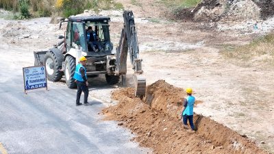 Aydın Büyükşehir Belediyesi ve ASKİ tarafından Efeler Şahnalı Mahallesi’nde 8.7