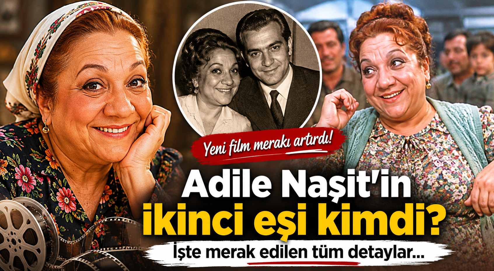 Türk sinemasının unutulmaz isimlerinden Adile Naşit, hayatını anlatan yeni filmle