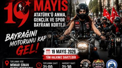 Aydın’da 19 Mayıs Atatürk’ü Anma, Gençlik ve Spor Bayramı kapsamında