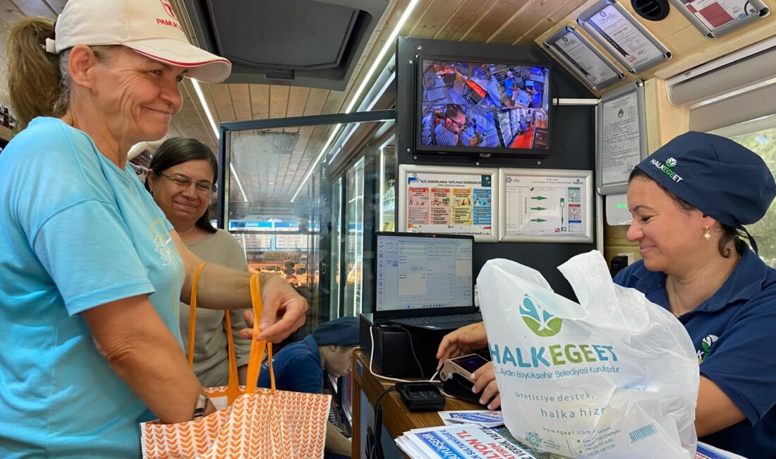 Mobil Halk Ege Et Atça’da Yoğun İlgi Gördü Aydın Büyükşehir Belediyesi Mobil Halk Ege Et satış aracı, Sultanhisar