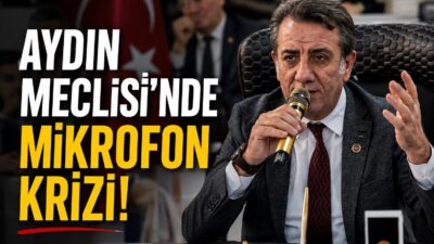 Aydın Büyükşehir Belediyesi Haziran Ayı Meclis Toplantısı'nda söz hakkı tartışması