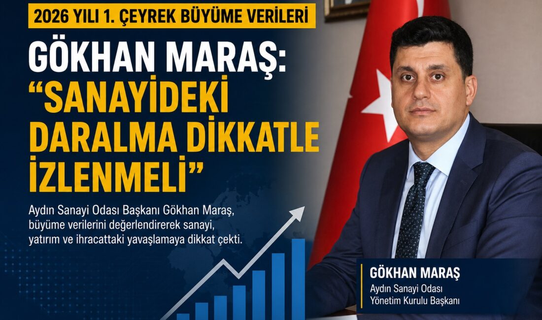 Aydın Sanayi Odası Yönetim Kurulu Başkanı Gökhan Maraş, 2026 yılının
