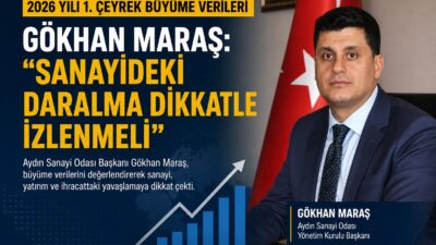 Aydın Sanayi Odası Yönetim Kurulu Başkanı Gökhan Maraş, 2026 yılının