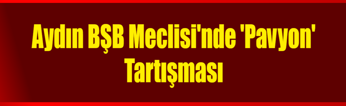 Aydın Büyükşehir Belediyesi Haziran Ayı
