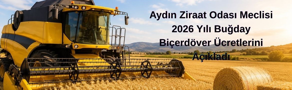Aydın Ziraat Odası Meclisi’nde alınan
