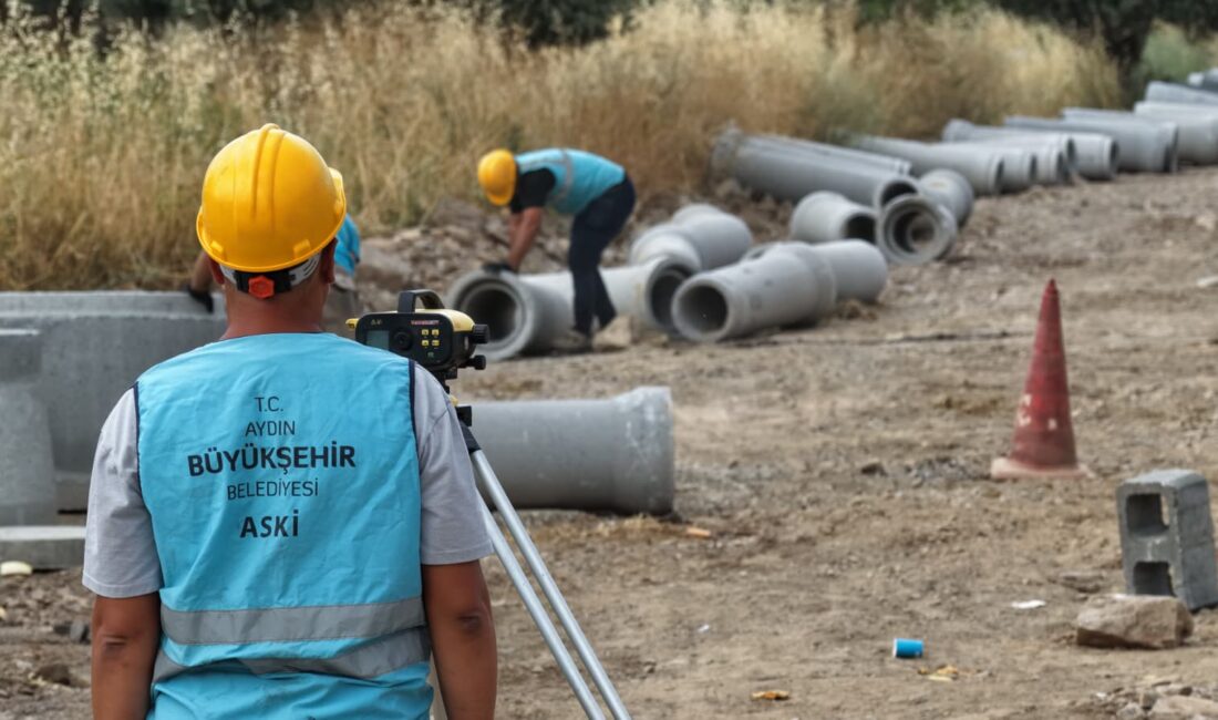 Efeler Kızılçay Bulvarı’na 11,5 milyon liralık altyapı yatırımı Aydın Büyükşehir Belediyesi ve ASKİ, Efeler Kızılçay Bulvarı'nda 11,5 milyon
