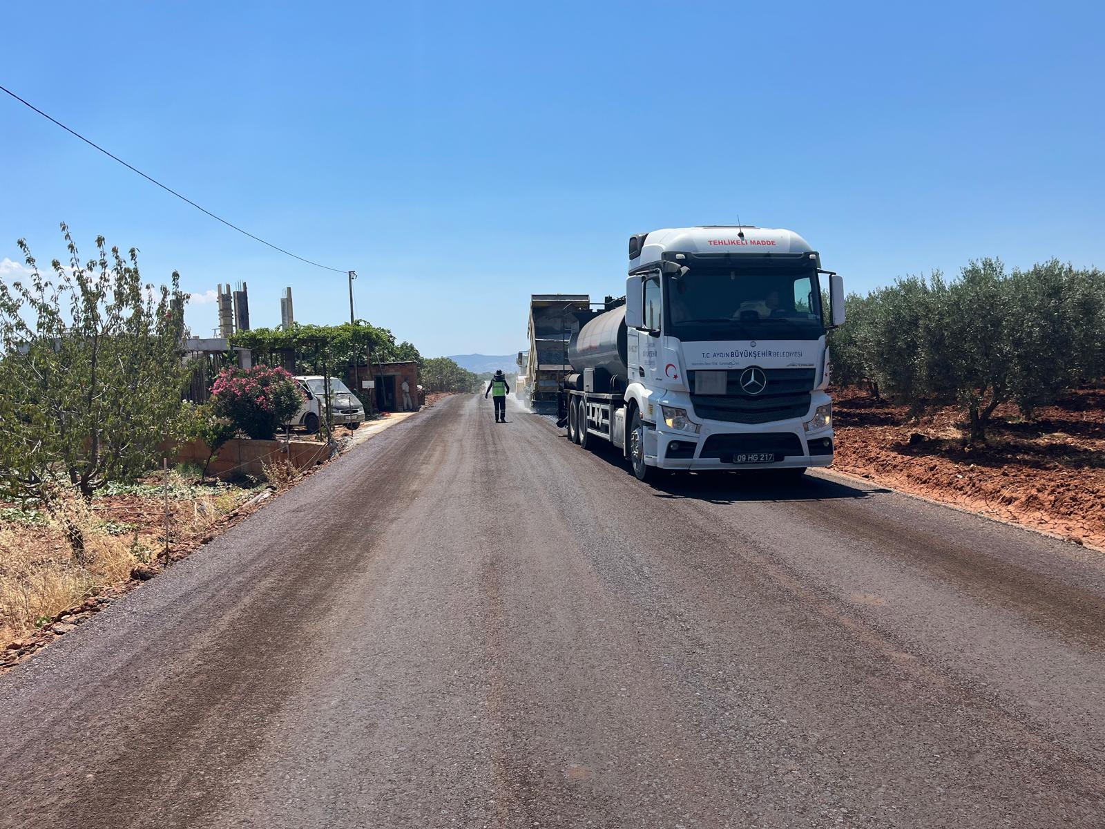 Aydın Büyükşehir Belediyesi, kent genelinde ulaşım altyapısını güçlendirmek amacıyla 17
