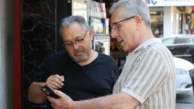 Nazilli Belediye Başkanı Dr. Ertuğrul Tetik, çarşı esnafını ziyaret ederek
