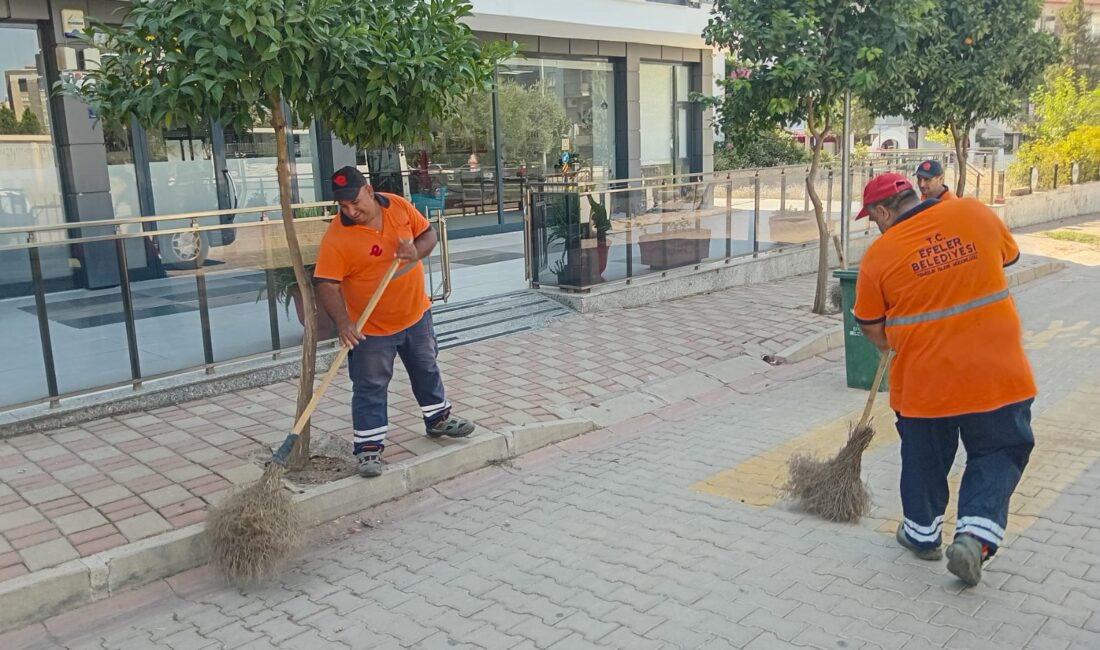 Efeler Belediyesi’nden 6 Mahallede Kapsamlı Temizlik Çalışması Efeler Belediyesi Temizlik İşleri Müdürlüğü ekipleri, ilçe genelinde yürüttüğü çalışmalar