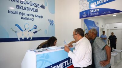 Aydın Büyükşehir Belediyesi'nin ücretsiz Ağız ve Diş Sağlığı Poliklinikleri, kırsal