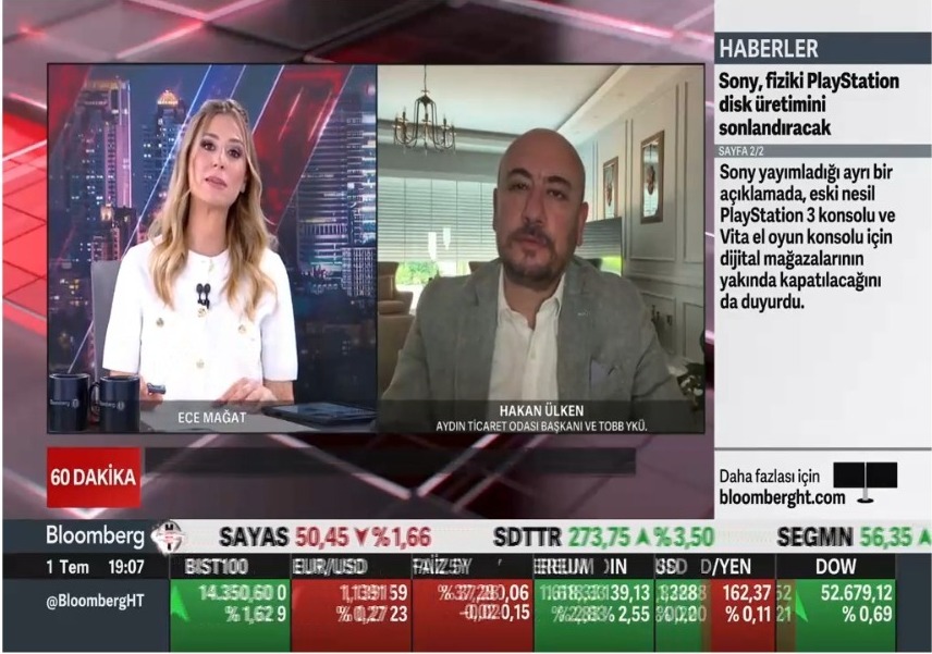 TOBB Yönetim Kurulu Üyesi ve Aydın Ticaret Odası Başkanı Hakan