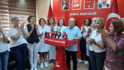 CHP Aydın İl Başkanı Hikmet Saatçı, il yönetimi ve kadın