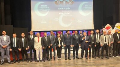 Milliyetçi Hareket Partisi (MHP) Efeler İlçe Başkanlığı Olağan Kongresi'nde Mesut