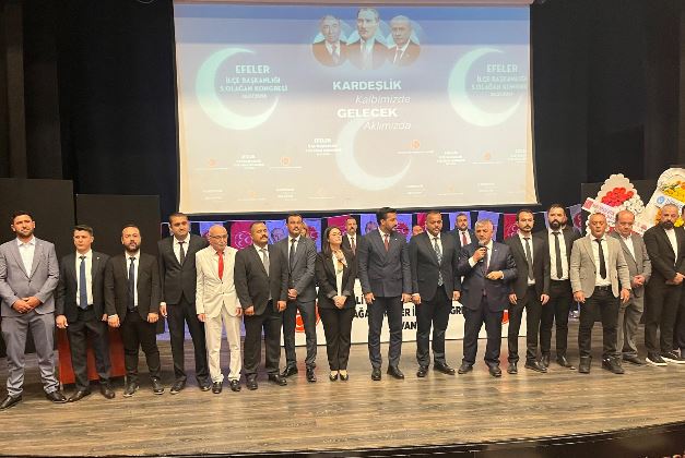 Milliyetçi Hareket Partisi (MHP) Efeler İlçe Başkanlığı Olağan Kongresi'nde Mesut