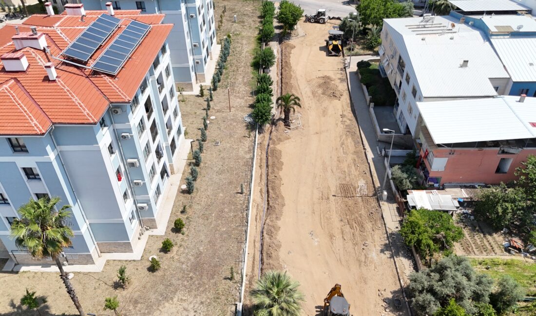 Nazilli Belediyesi, yol yenileme çalışmalarıyla eş zamanlı yürüttüğü altyapı yatırımları