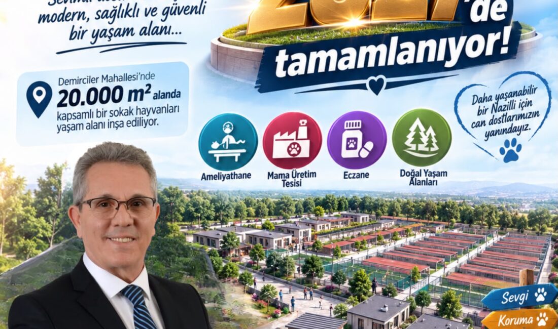 Nazilli’nin Pati Köy Projesinde Yasal Süreç Tamamlandı: İnşaat 2026’da Başlıyor Nazilli Belediyesi'nin sokakta yaşayan canlar için hayata geçireceği Pati Köy