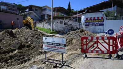 Aydın Büyükşehir Belediyesi ASKİ Genel Müdürlüğü tarafından Söke'nin Yenidoğan Mahallesi'nde