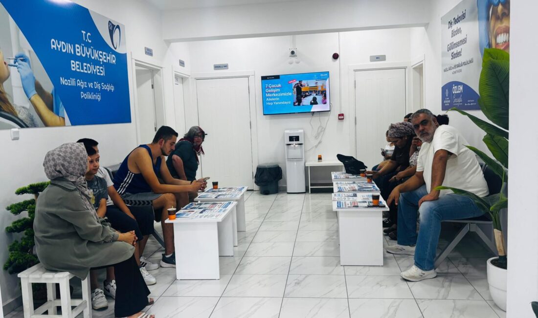 Aydın Büyükşehir’in Ücretsiz Diş Sağlığı Hizmetinden Her Gün Yüzlerce Kişi Yararlanıyor Aydın Büyükşehir Belediyesi, ücretsiz ağız ve diş sağlığı hizmeti ile