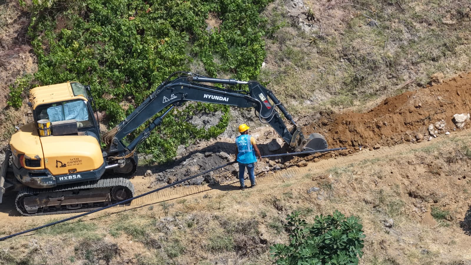 Aydın Büyükşehir Belediyesi ve ASKİ tarafından Sultanhisar’ın Salavatlı Mahallesi Azaplı
