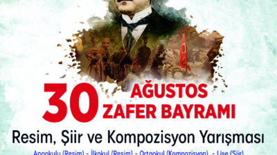 Aydın Büyükşehir Belediyesi’nden 30 Ağustos Temalı Ödüllü Yarışma Aydın Büyükşehir Belediyesi, 30 Ağustos Zafer Bayramı kapsamında anaokulu, ilkokul,