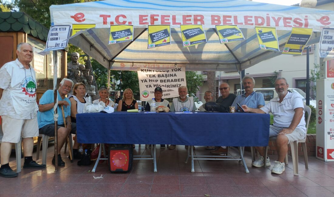 Aydın’da Emeklilerden 5510 Sayılı Yasaya Tepki: Yaklaşık 500 İmza Toplandı Tüm Emeklilerin Sendikası Aydın Şubesi, 5510 sayılı yasaya karşı düzenlediği