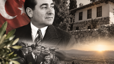Aydın’ın Koçarlı ilçesine bağlı Çakırbeyli Mahallesi’nde düzenlenen anma programında Adnan