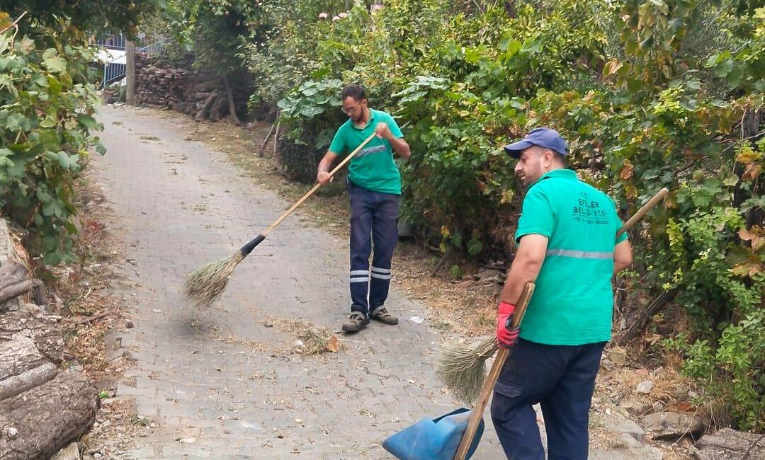 Efeler Belediyesi ekipleri, Eğrikavak Mahallesi’nde park, meydan ve ortak kullanım