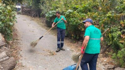 Efeler Belediyesi ekipleri, Eğrikavak Mahallesi’nde park, meydan ve ortak kullanım