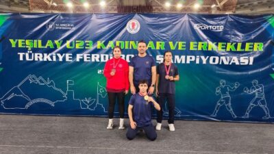 Aydınlı genç boksörler, Rize’de düzenlenen U-23 Türkiye Ferdi Boks Şampiyonası’nda