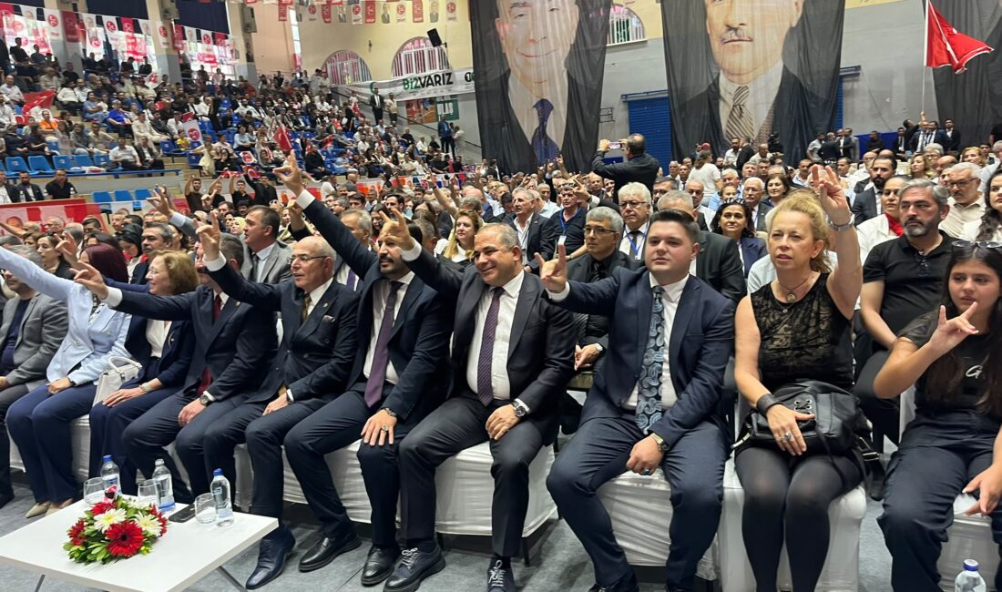 MHP AYDIN’DA HEDEF BÜYÜTTÜ: CİHANGİROĞLU YENİDEN BAŞKAN MHP Aydın İl Teşkilatı’nın 15. Olağan Kongresi’nde Osman Gazi Cihangiroğlu