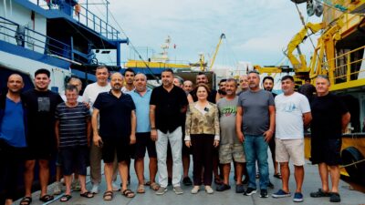 Didim Belediye Başkanı Hatice Gençay, yeni balıkçılık sezonunun başlaması dolayısıyla