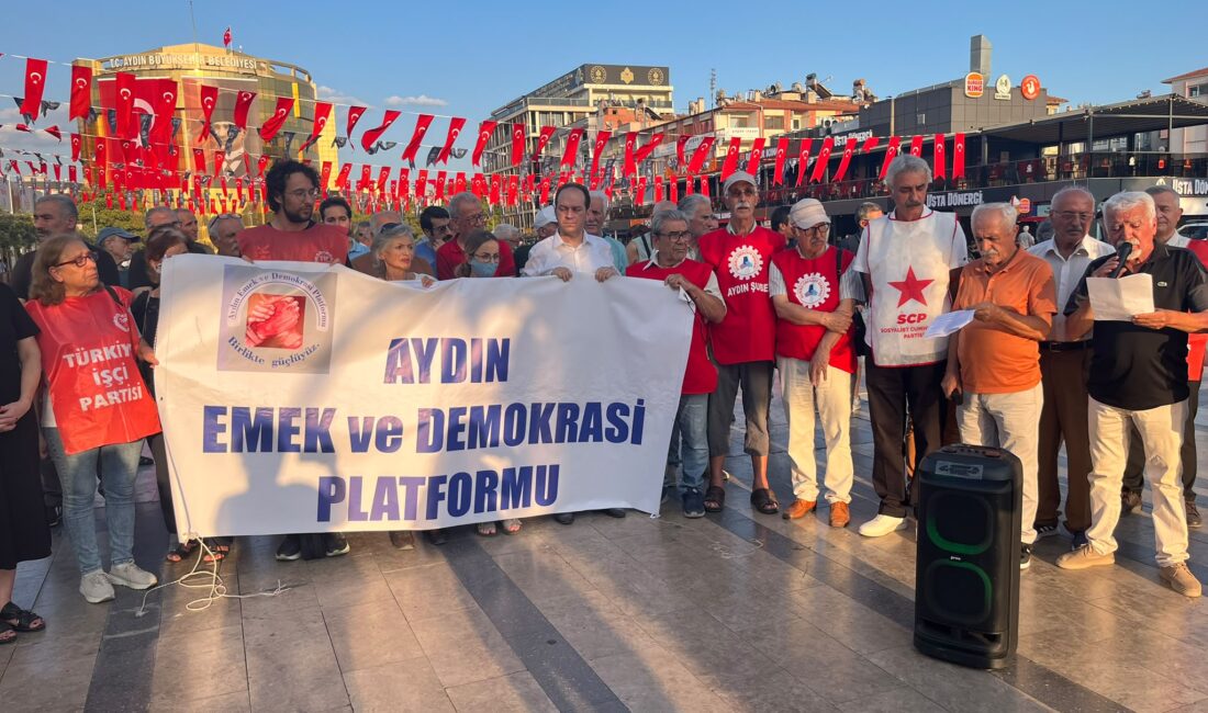 Aydın Emek ve Demokrasi Platformu Sözcüsü Ufuk Kartal, Aydın-İzmir Otoyolu’nun