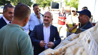 Aydın Valisi Dr. Osman Varol, TARİŞ Kuru İncir Alım Noktası’nı