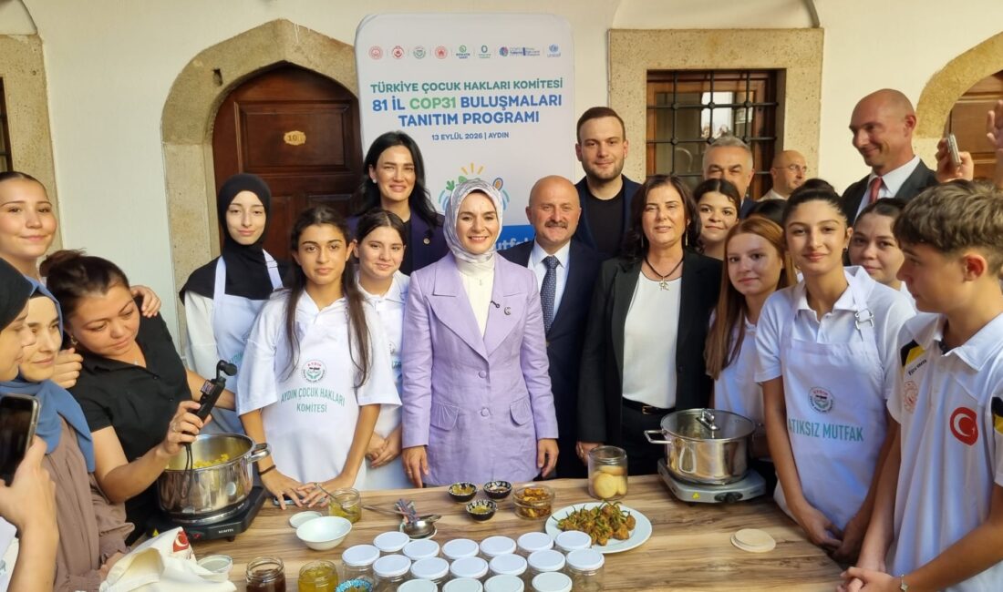 Aile ve Sosyal Hizmetler Bakanı Mahinur Özdemir Göktaş, Aydın’da düzenlenen