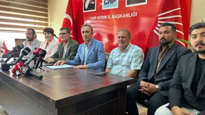 CHP Genel Başkan Yardımcısı Berhan Şimşek, Aydın’da yaptığı açıklamada CHP’nin