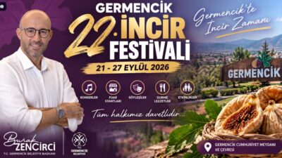 Germencik’te 22. İncir Festivali, bugün saat 19.00’da Ali Şanlı Kültür