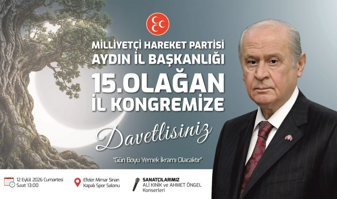 Milliyetçi Hareket Partisi (MHP) Aydın İl Başkanlığı, 15. Olağan İl