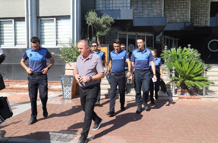 Nazilli Belediyesi Zabıta Müdürlüğü ekipleri, İlçe Tarım ve Orman Müdürlüğü