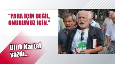 Tüm Emeklilerin Sendikası Aydın Şube Başkanı Ufuk Kartal, Ali Şekeroğlu’nun