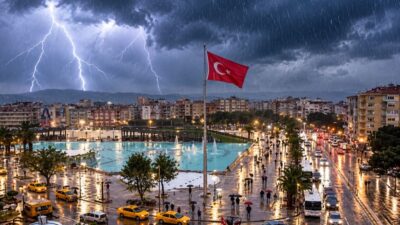 Meteoroloji Genel Müdürlüğü, 27 Eylül Pazar günü Aydın genelinde kuvvetli