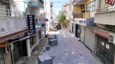 Efeler Belediyesi, Güzelhisar Mahallesi 47 Sokak’ta yol yenileme çalışması başlattı.