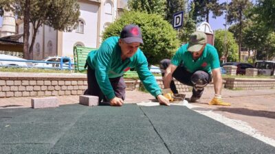 Efeler Belediyesi, kent genelindeki park ve yeşil alanlarda bakım, onarım