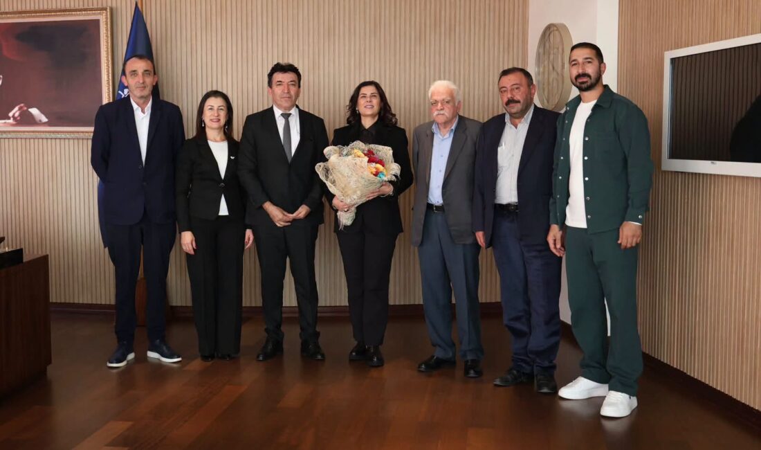 Nazilli Lokantacılar ve Kasaplar Odası Başkanı Mahmut Arslan ve yönetim