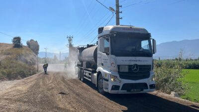 Aydın Büyükşehir Belediyesi, kent genelinde yol yapım, bakım, onarım ve