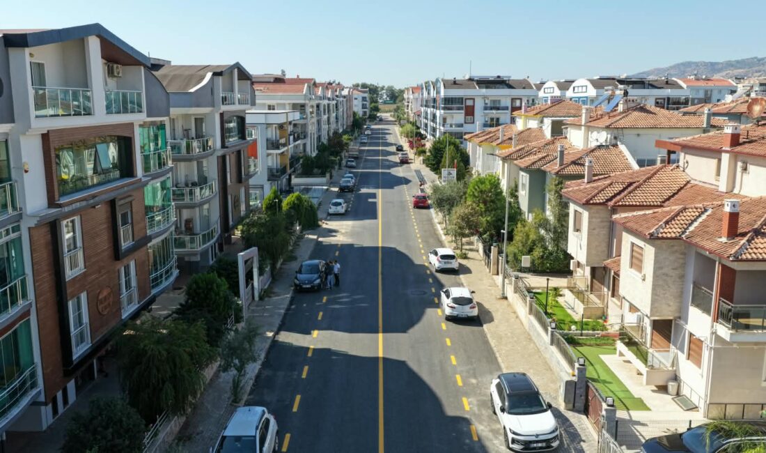 Aydın Büyükşehir Belediyesi, Efeler ilçesi Mimar Sinan Mahallesi’ndeki Dedekuyusu Caddesi’nde