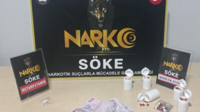 Söke uyuşturucu operasyonu kapsamında Söke ve Kuşadası ilçelerinde 3 ikamette