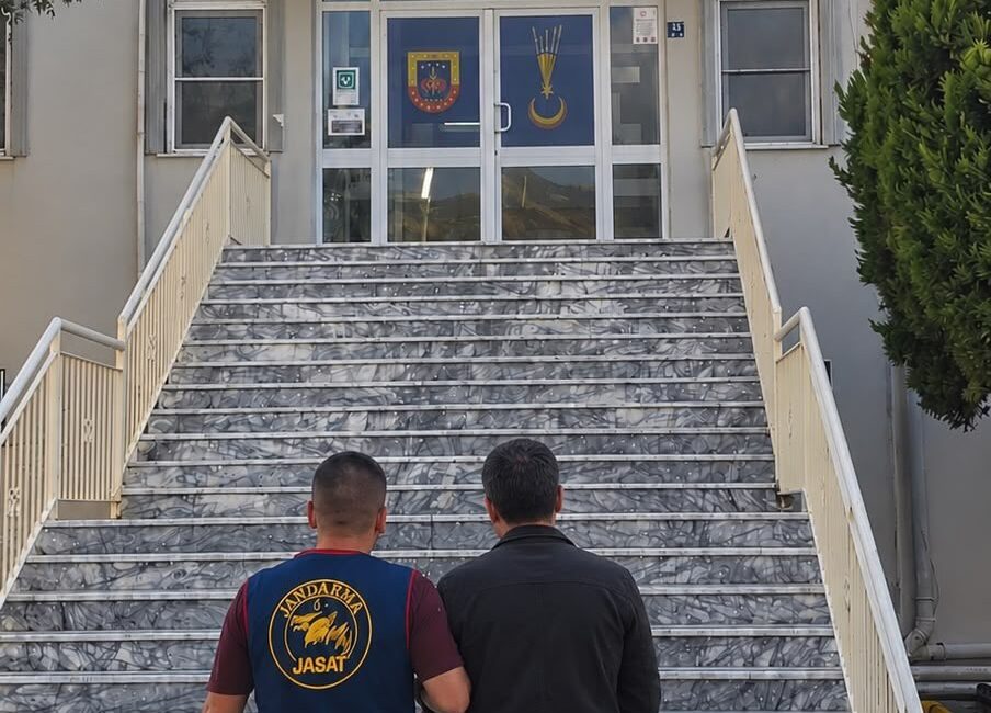 Söke’de 12 yıl hapis cezası bulunan şahıs, Aydın İl Jandarma