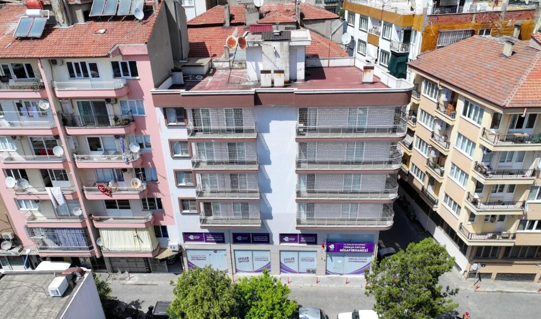 Efeler Belediyesi’nin Türkan Saylan Misafirhanesi, kadınlara güvenli ve ekonomik konaklama